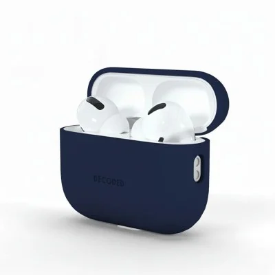 Decoded airpods pro 3 silicone case _ Navy